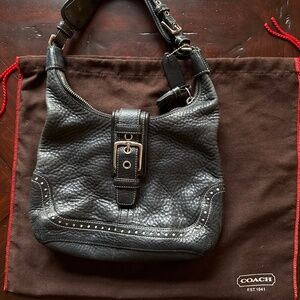 Vintage 2004 Coach Hamptons Leather Buckle Bag